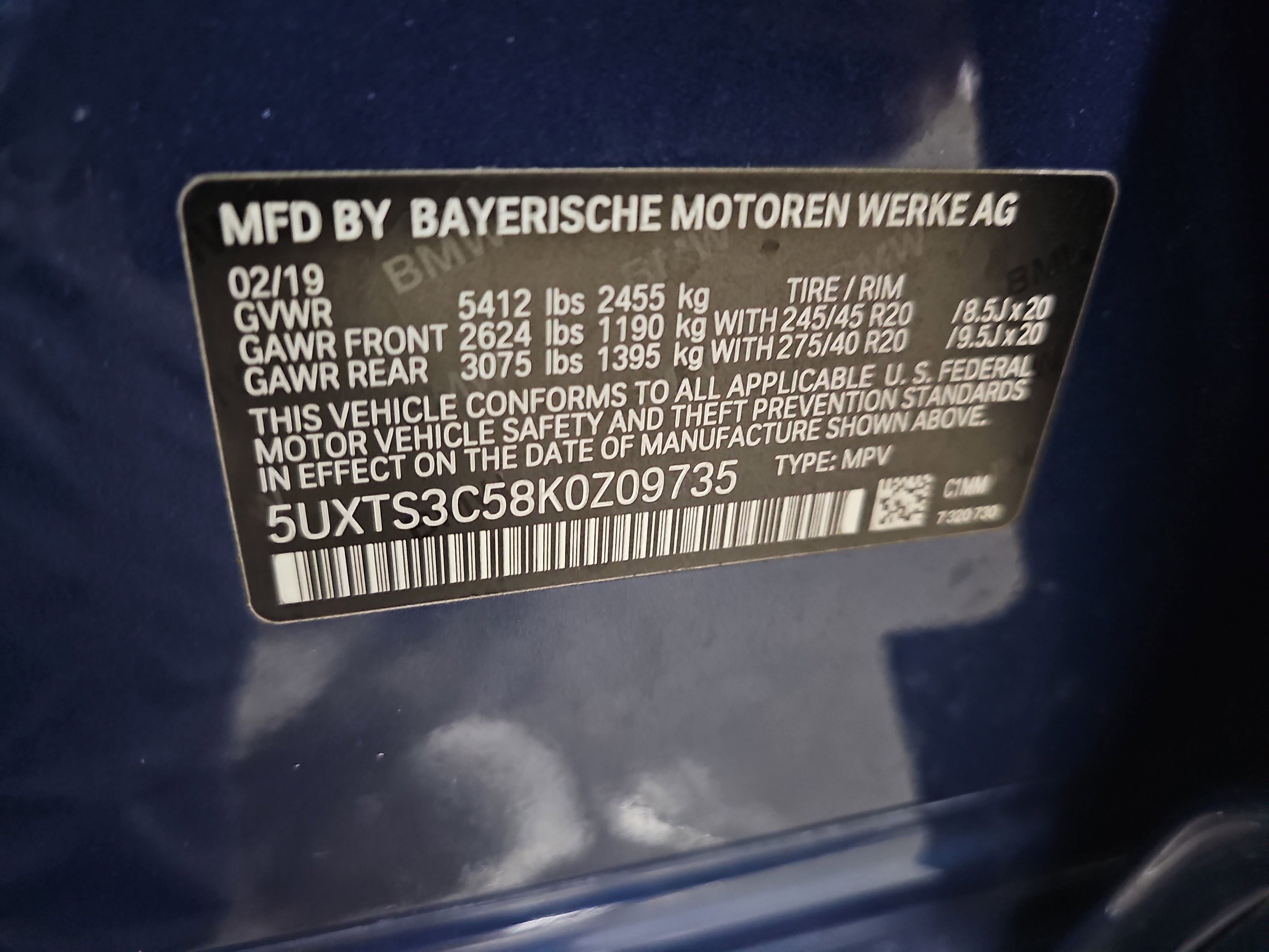 Used 2019 BMW X3 M40i image 31
