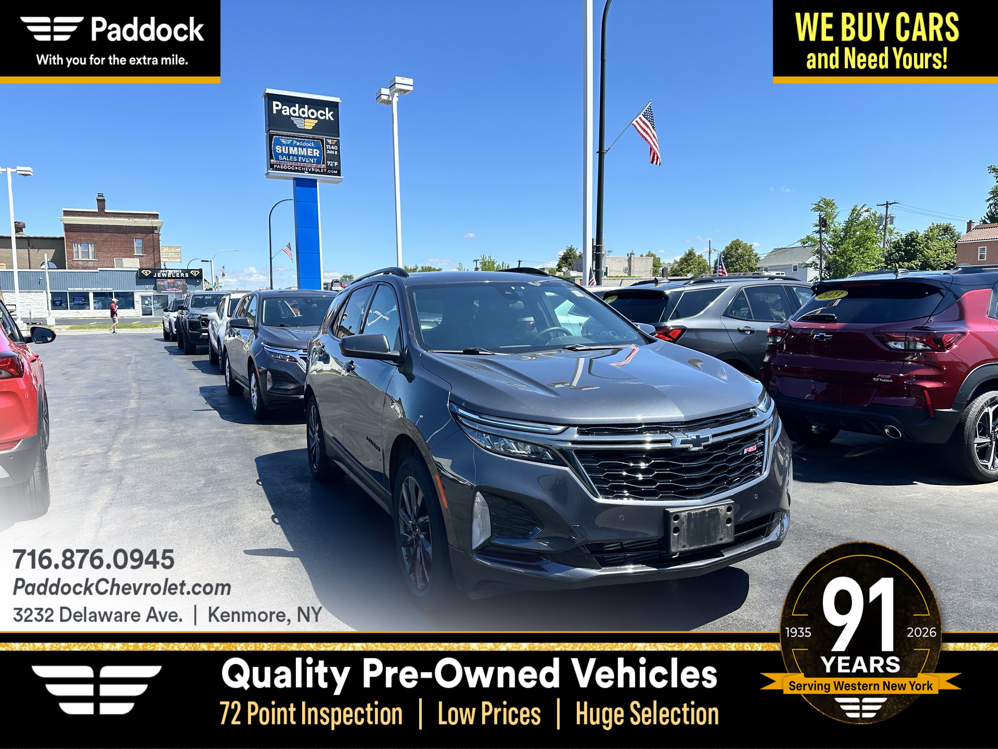 Used 2023 Chevrolet Equinox RS AWD/4WD image 1