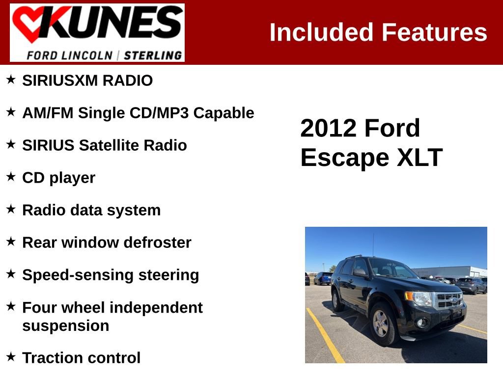 Used 2012 Ford Escape XLT image 2