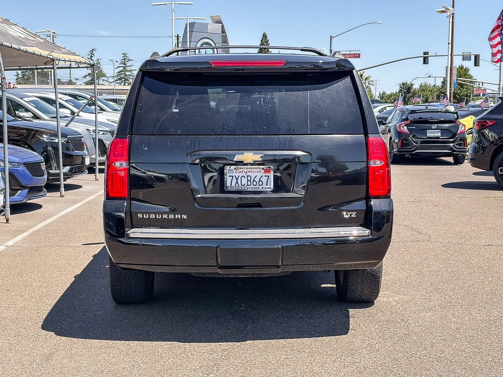 Certified 2015 Chevrolet Suburban LTZ w/ Max Trailering Package RWD image 3