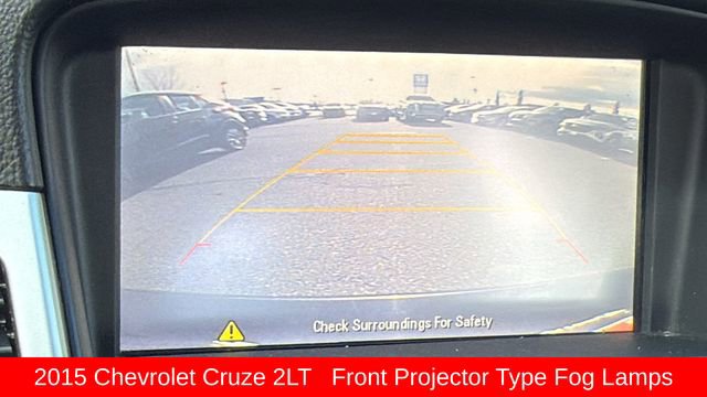 Used 2015 Chevrolet Cruze LT w/ Sun, Sound and Sport Package image 16