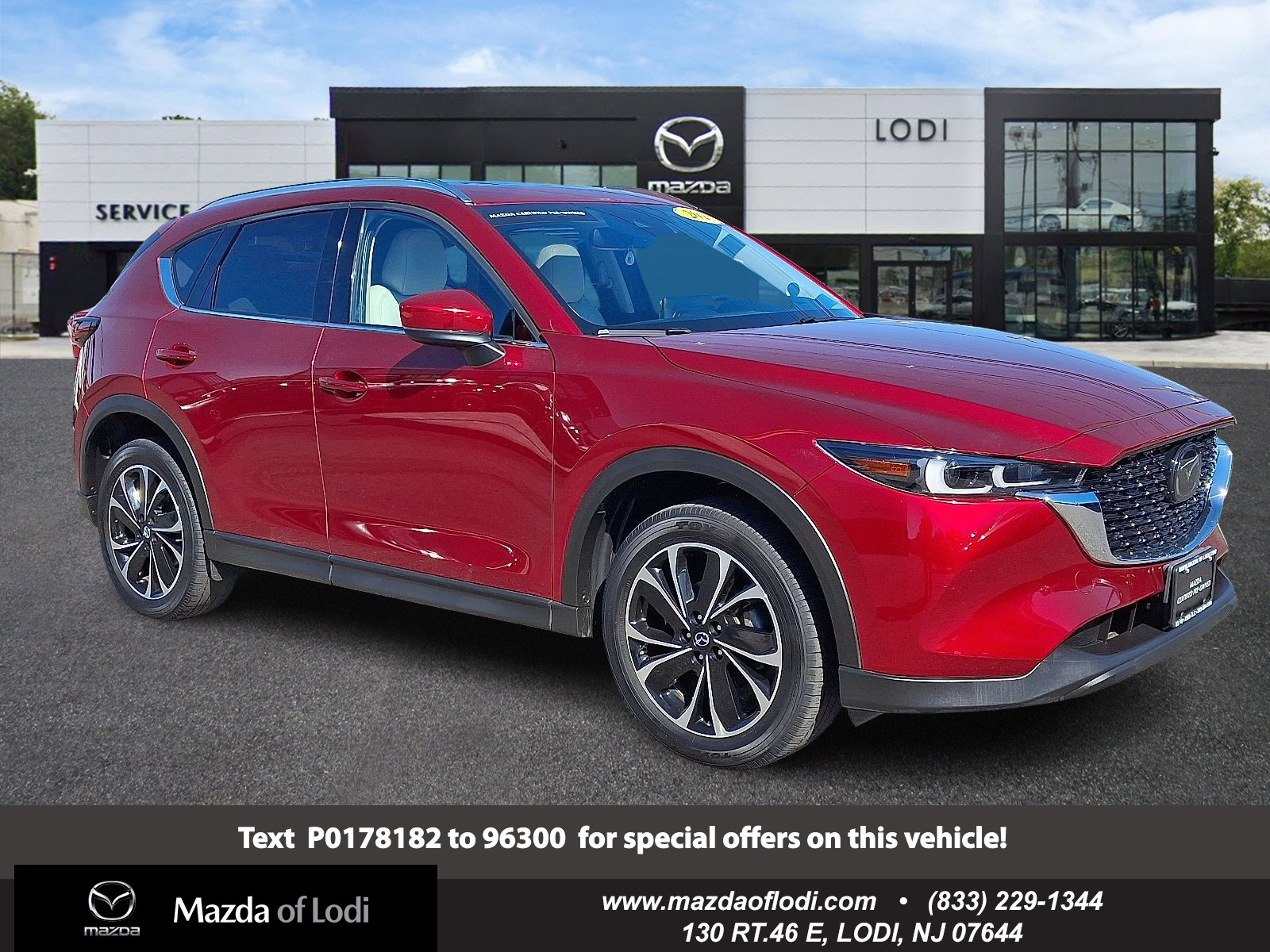 Certified 2023 MAZDA CX-5 AWD 2.5 S w/ Premium Plus Pkg image 1