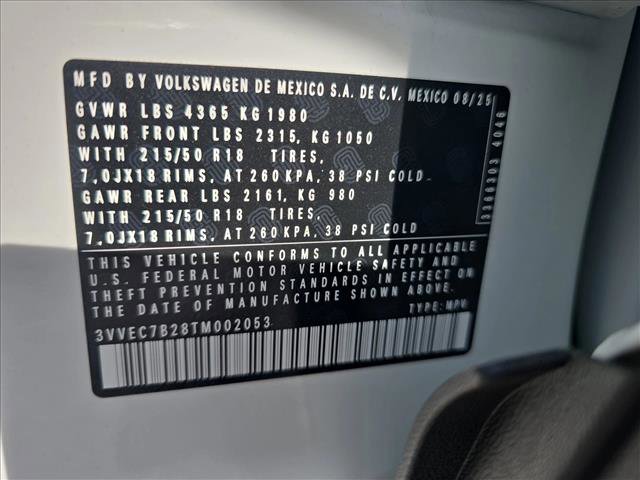 New 2026 Volkswagen Taos SE image 21