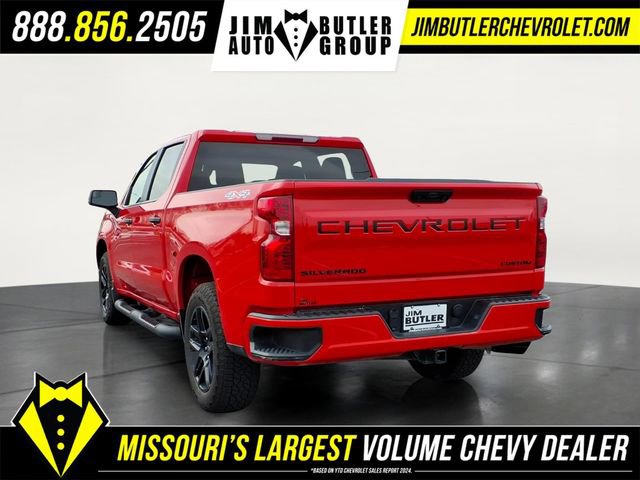 Used 2025 Chevrolet Silverado 1500 Custom w/ Turbomax Blackout Package image 2