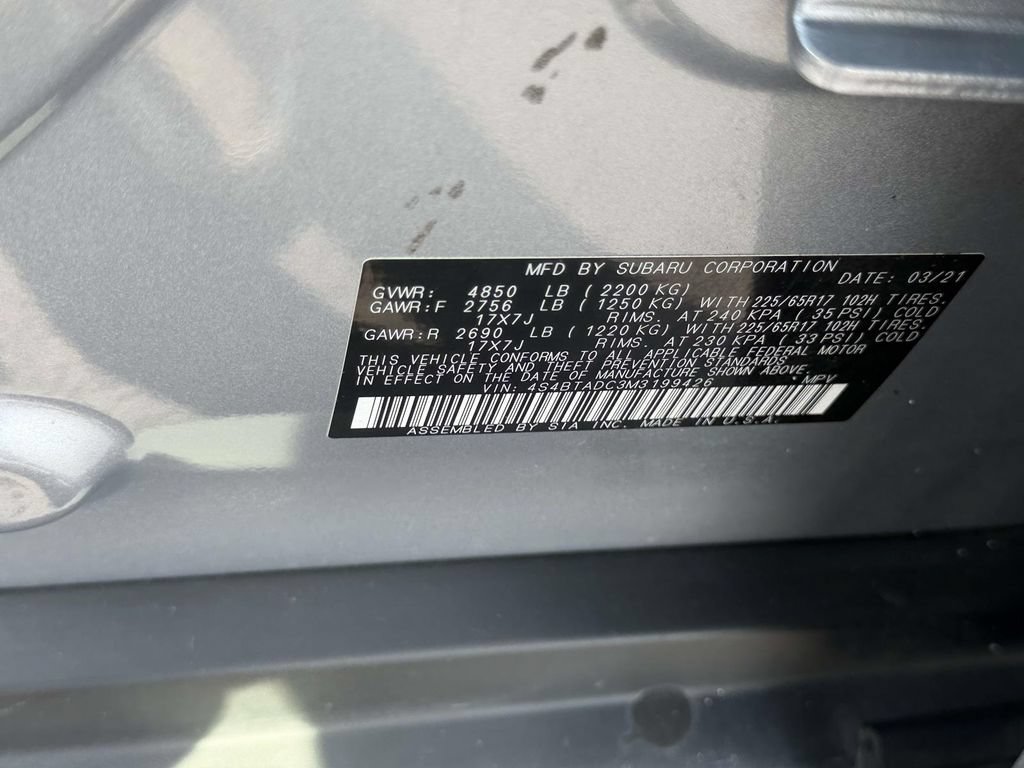 Used 2021 Subaru Outback Premium AWD/4WD image 27
