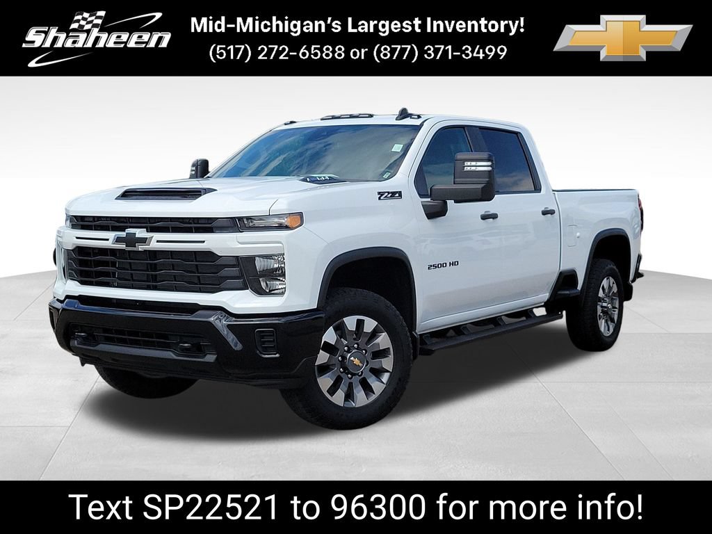 Used 2024 Chevrolet Silverado 2500 Custom w/ Custom Value Package
