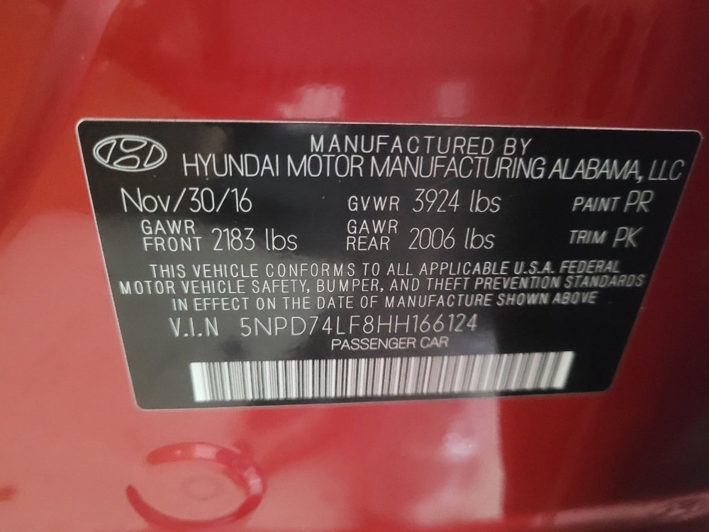 Used 2017 Hyundai Elantra SE w/ Cargo Package FWD image 33