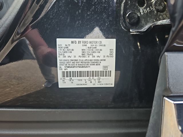 Used 2022 Ford Explorer Limited image 29