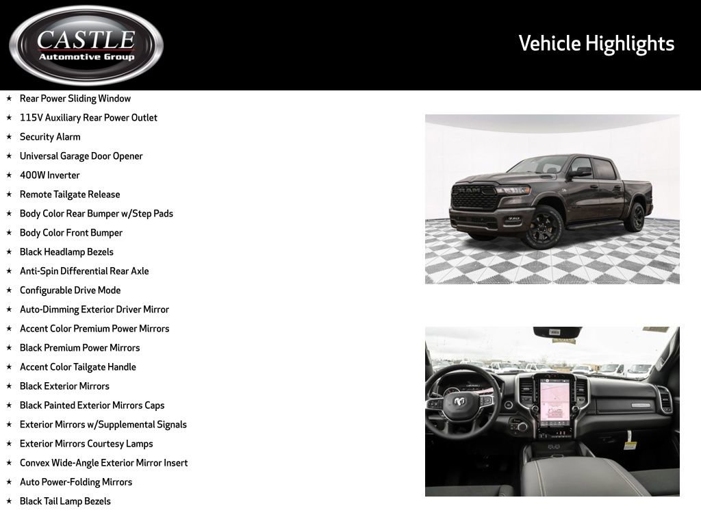 New 2026 RAM 1500 4x4 Crew Cab image 18