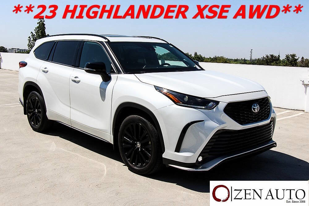 Used 2023 Toyota Highlander XSE AWD/4WD image 50