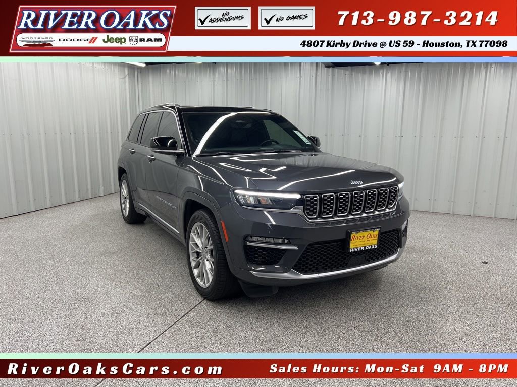 Used 2023 Jeep Grand Cherokee Summit w/ Luxury Tech Group V