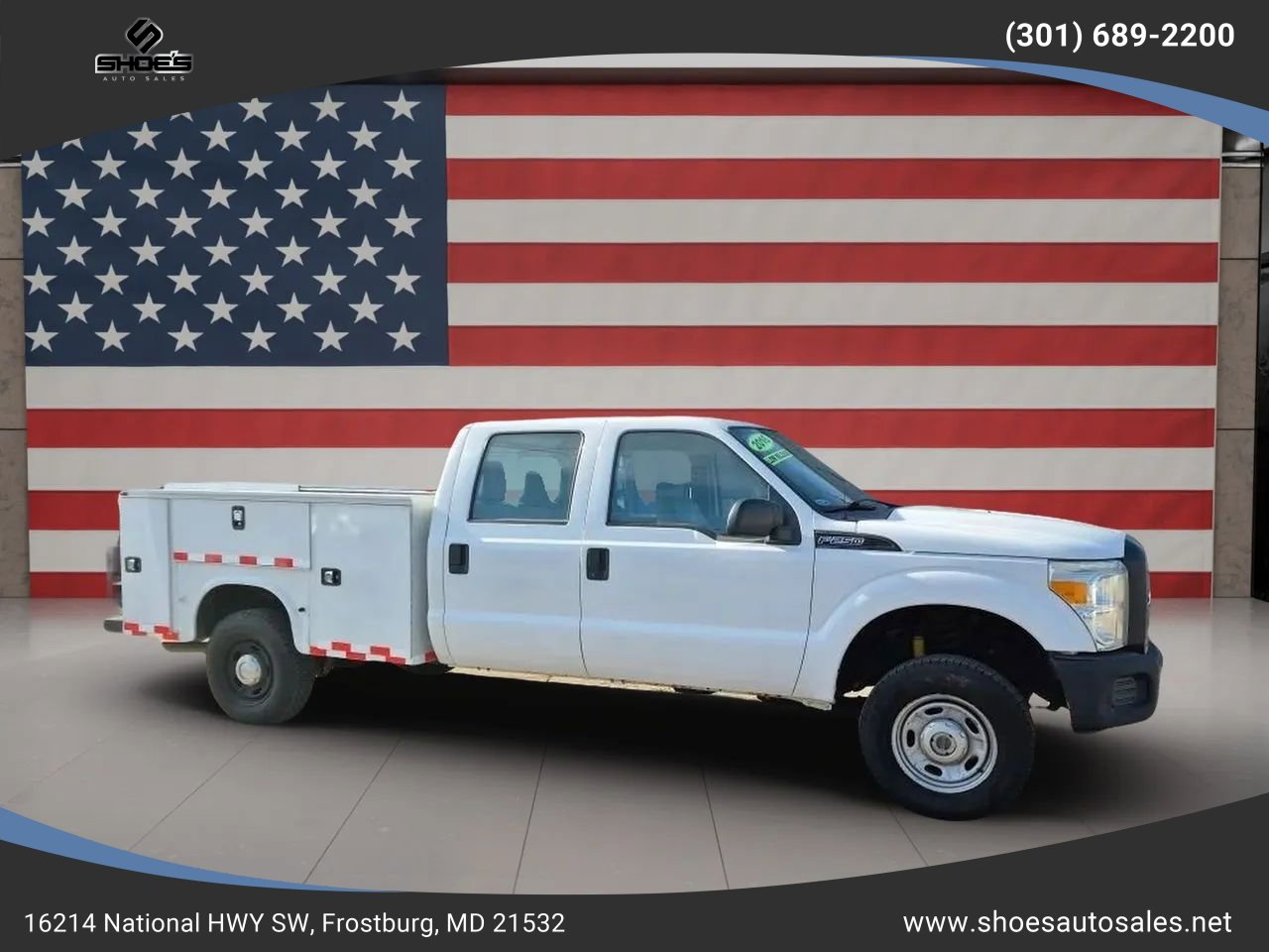 Used 2016 Ford F250 XL w/ Snow Plow Prep Package AWD/4WD image 1