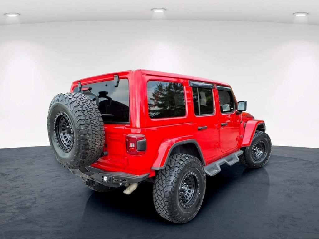 Used 2018 Jeep Wrangler Unlimited Sahara w/ Quick Order Package 24M Moab AWD/4WD image 8