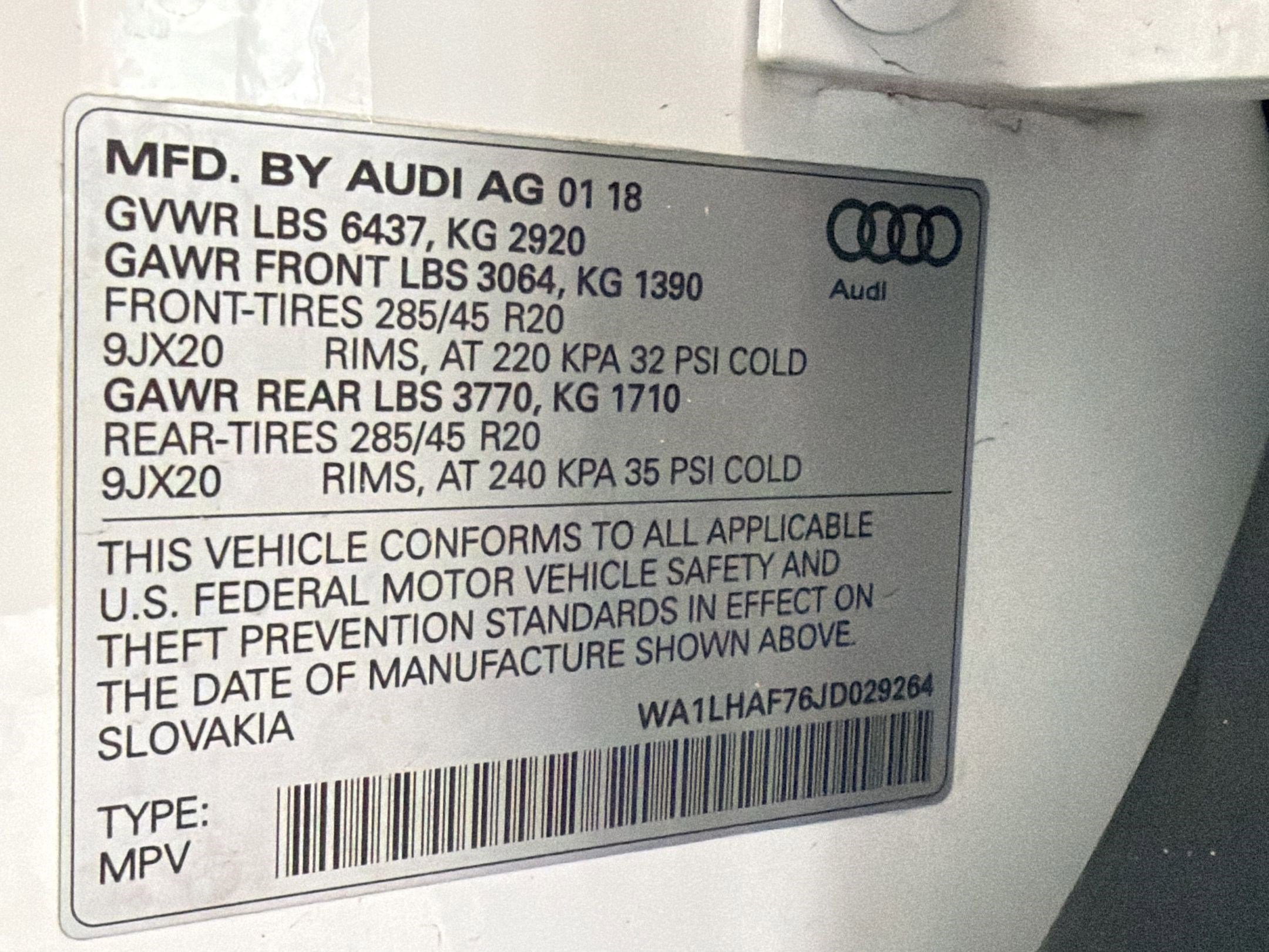 Used 2018 Audi Q7 2.0T Premium Plus w/ Premium Plus Package AWD/4WD image 19