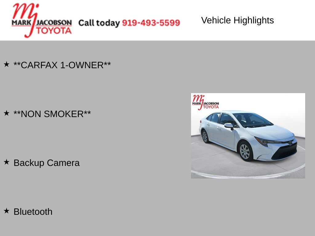 Used 2023 Toyota Corolla LE image 5