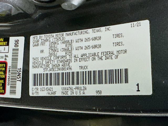 Used 2022 Toyota Tundra Limited image 23