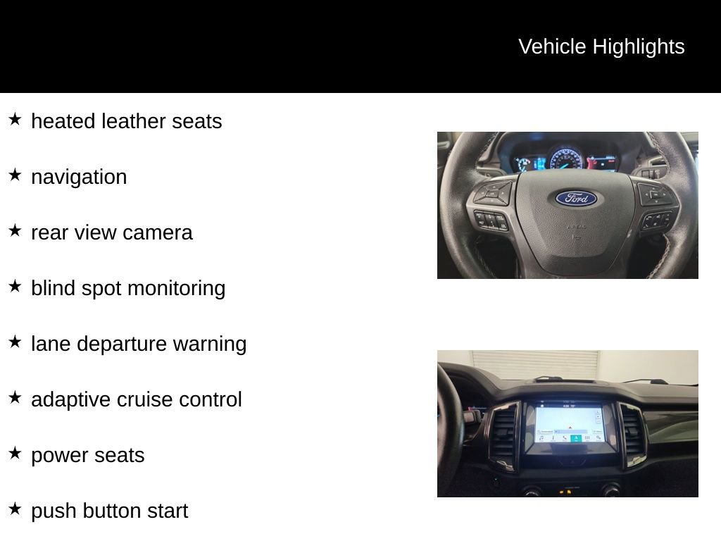 Used 2019 Ford Ranger Lariat w/ Technology Package AWD/4WD image 10