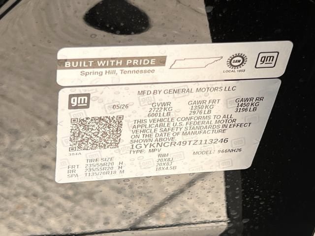 New 2026 Cadillac XT5 Premium Luxury w/ LPO, Floor Liner Package FWD image 29