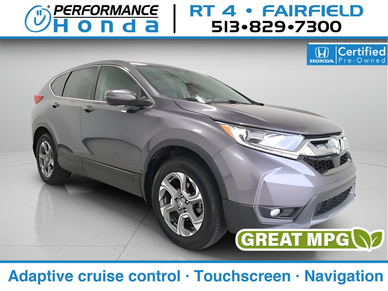 Certified 2018 Honda CR-V EX-L