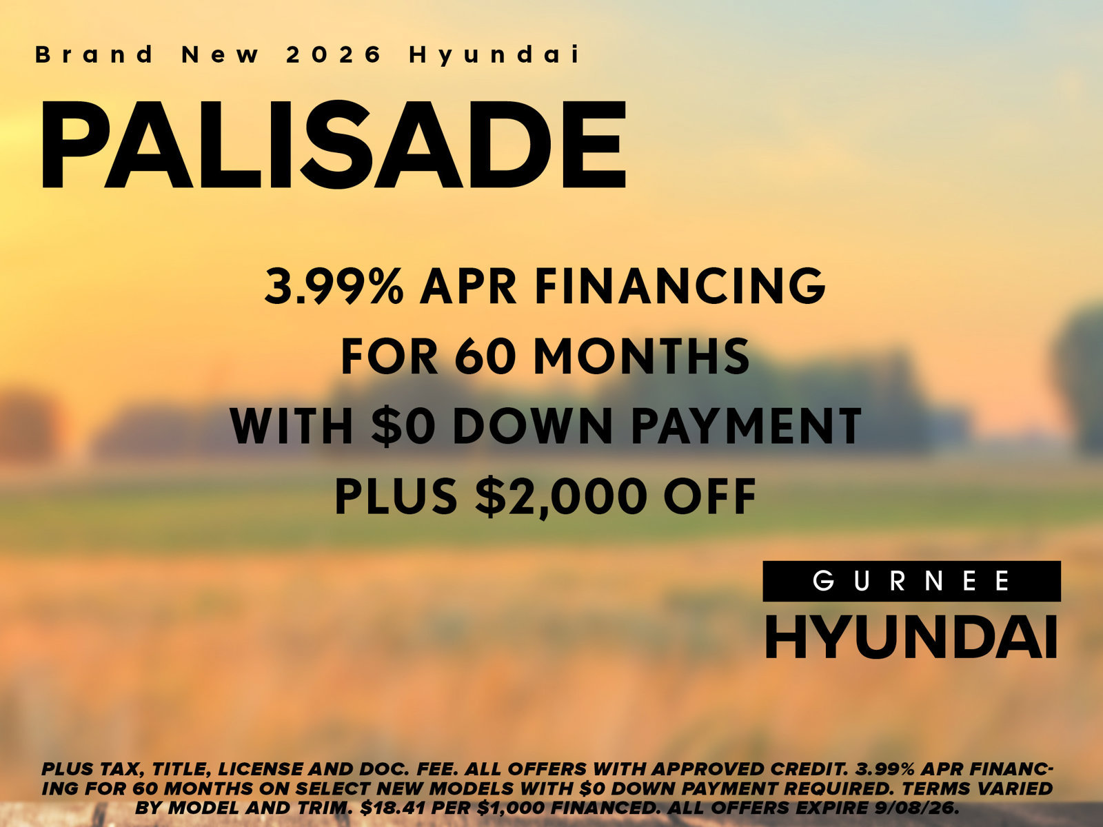 New 2026 Hyundai Palisade SEL AWD/4WD image 4