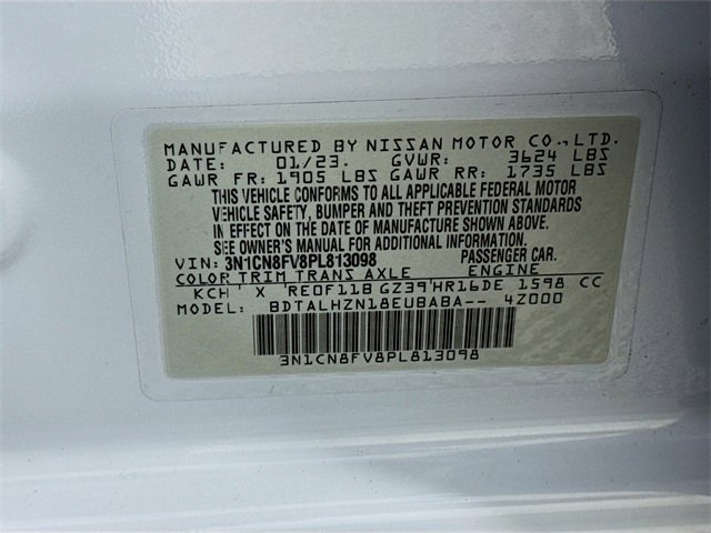 Certified 2023 Nissan Versa SR w/ Trunk Package image 32