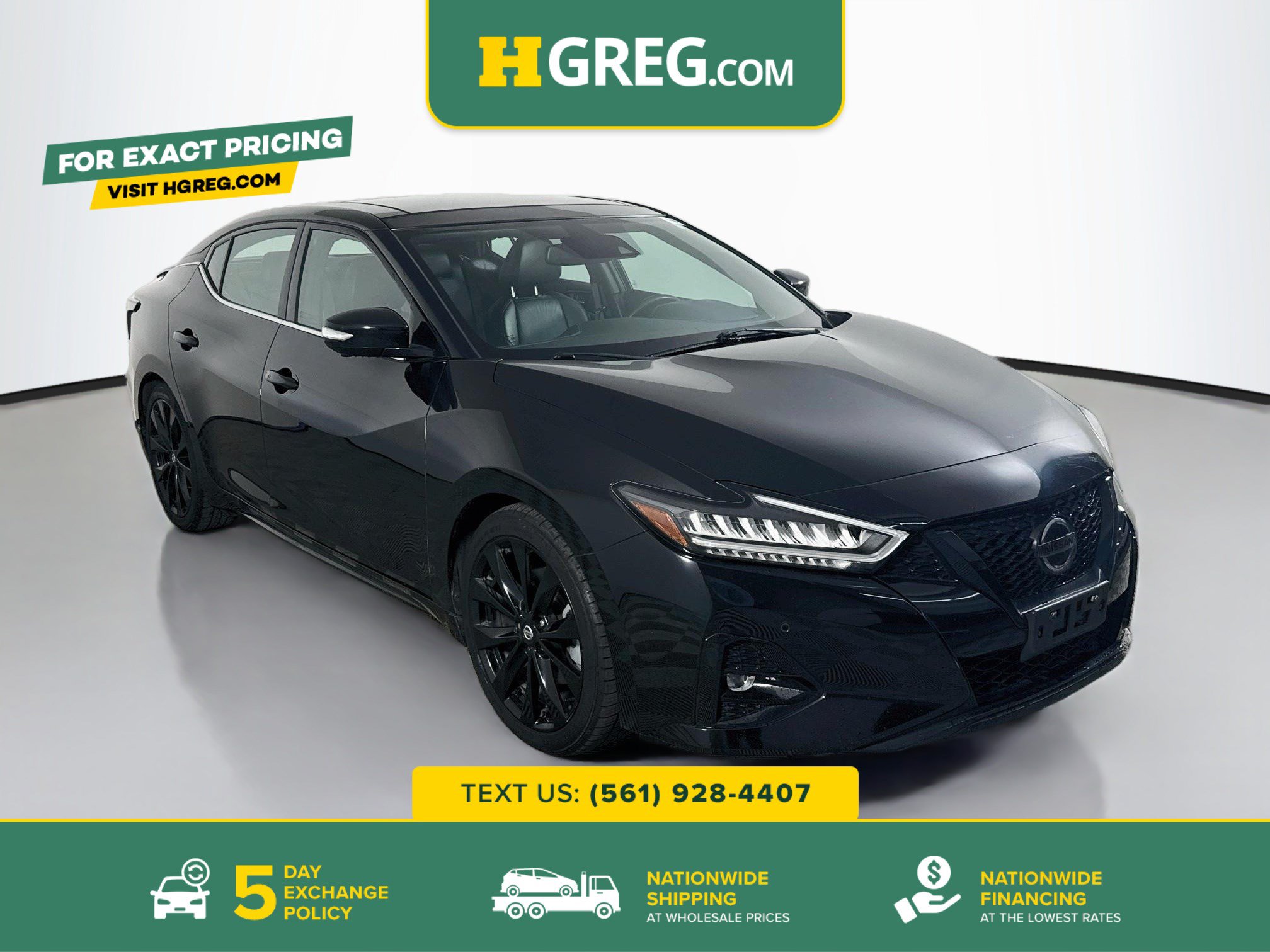 Used 2022 Nissan Maxima SR w/ Sport Mat Group FWD image 1