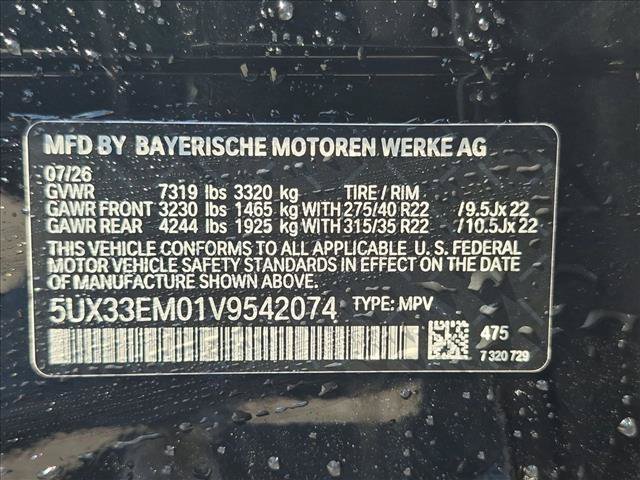 New 2027 BMW X7 M60i AWD/4WD image 18