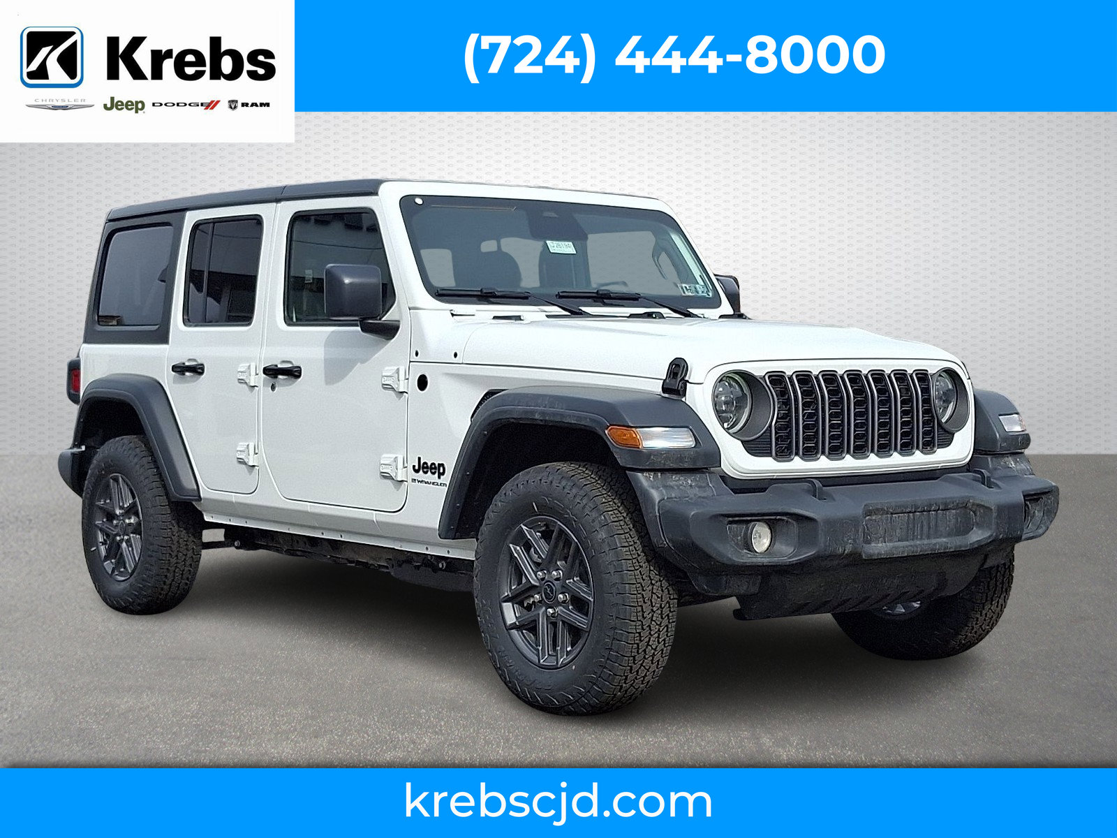 New 2026 Jeep Wrangler Unlimited Sport