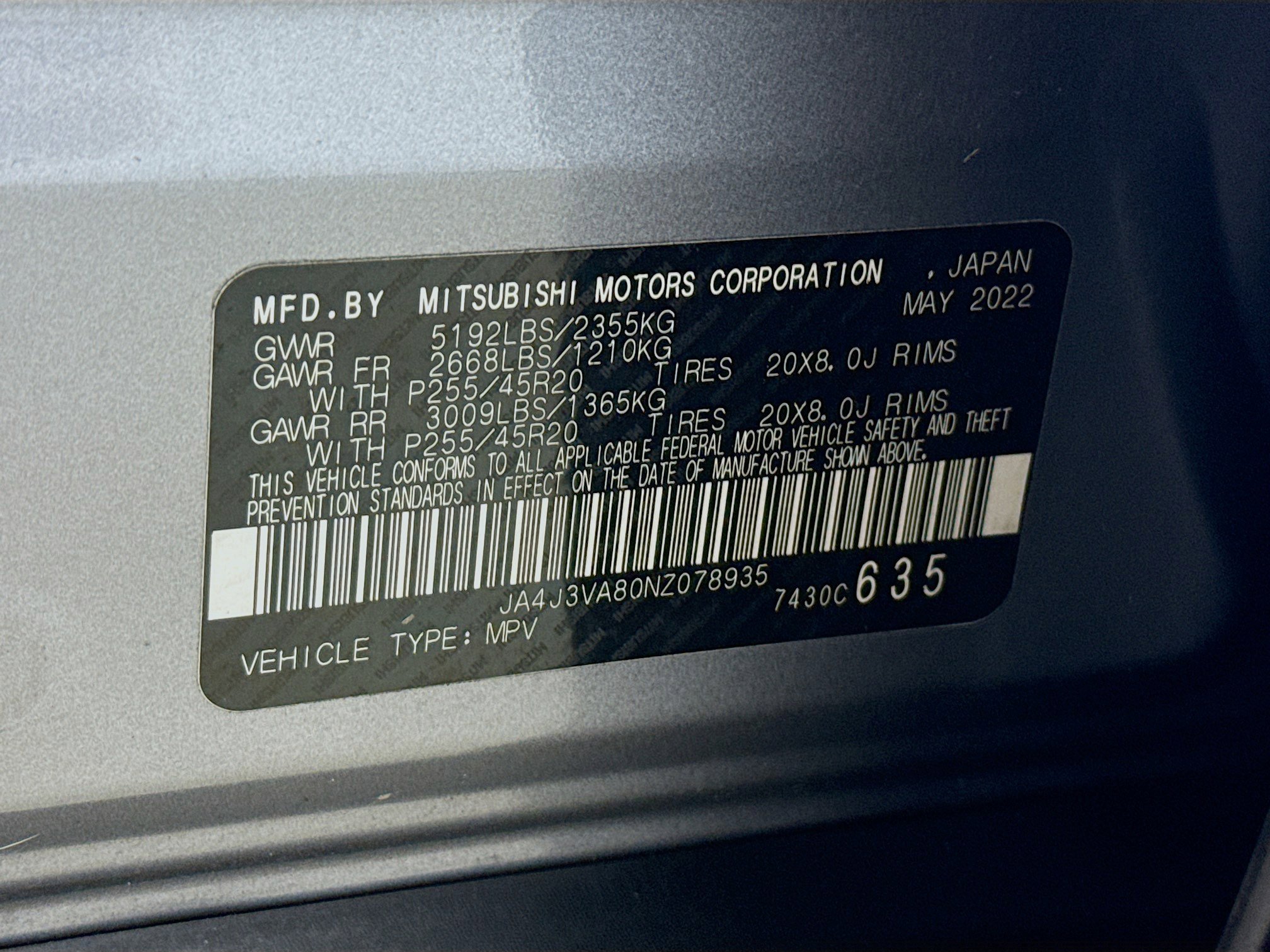Used 2022 Mitsubishi Outlander SEL FWD image 39