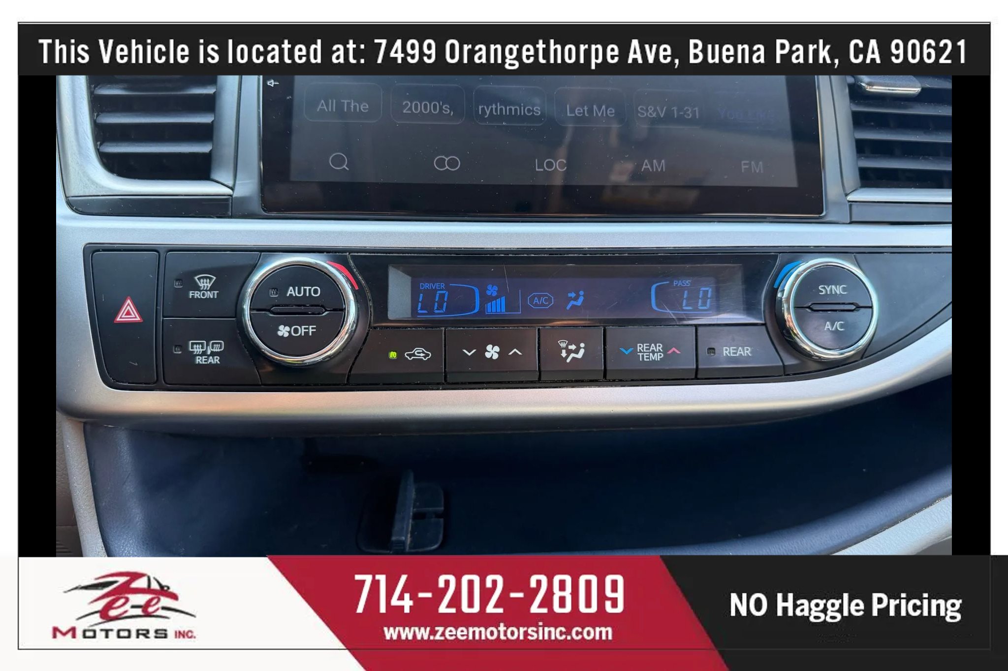 Used 2018 Toyota Highlander XLE w/ Carpet Mat Package (TMS) image 35