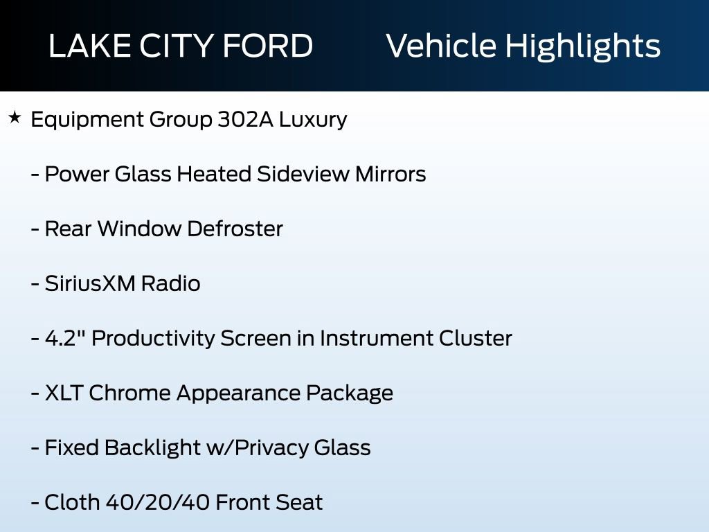 Used 2020 Ford F150 XLT w/ Equipment Group 302A Luxury AWD/4WD image 5