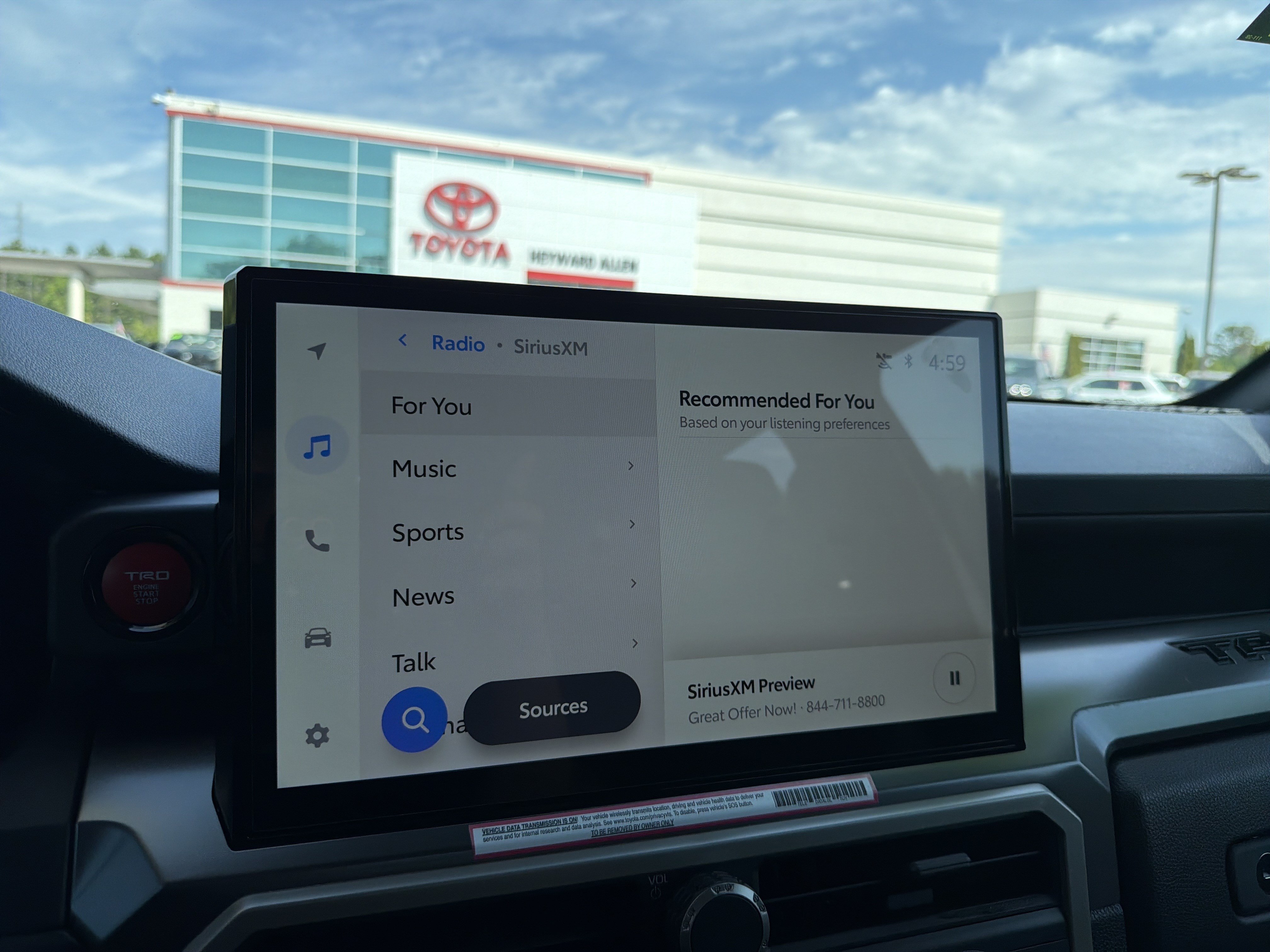 Certified 2024 Toyota Tacoma TRD Sport RWD image 6