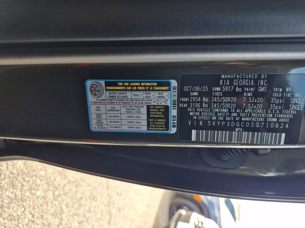 New 2025 Kia Telluride EX w/ EX Captain's Chair Package image 28