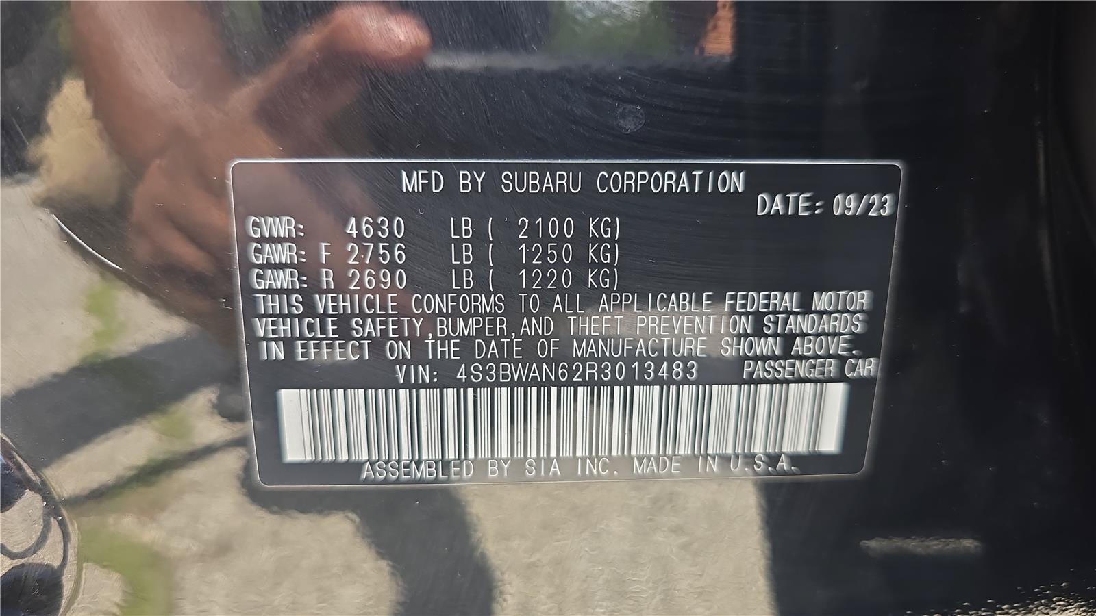 Used 2024 Subaru Legacy Limited AWD/4WD image 29