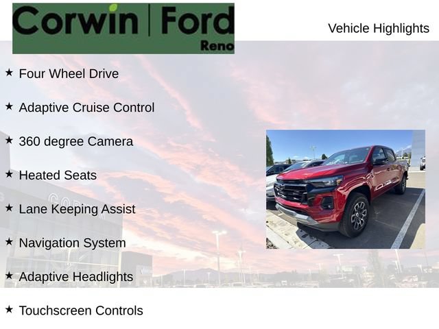 Used 2024 Chevrolet Colorado Z71 w/ Z71 Convenience Package 2 AWD/4WD image 8