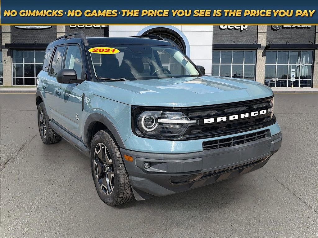 Used 2021 Ford Bronco Sport Outer Banks AWD/4WD video 1