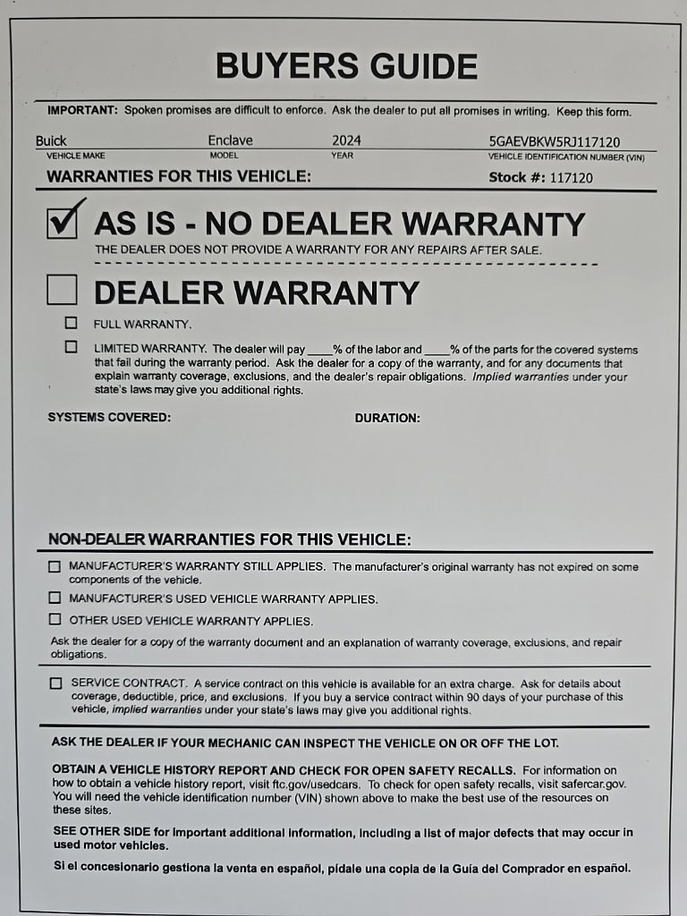 Used 2024 Buick Enclave Premium image 31