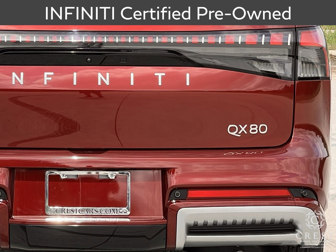 Certified 2025 INFINITI QX80 Luxe w/ Cargo Package RWD image 6