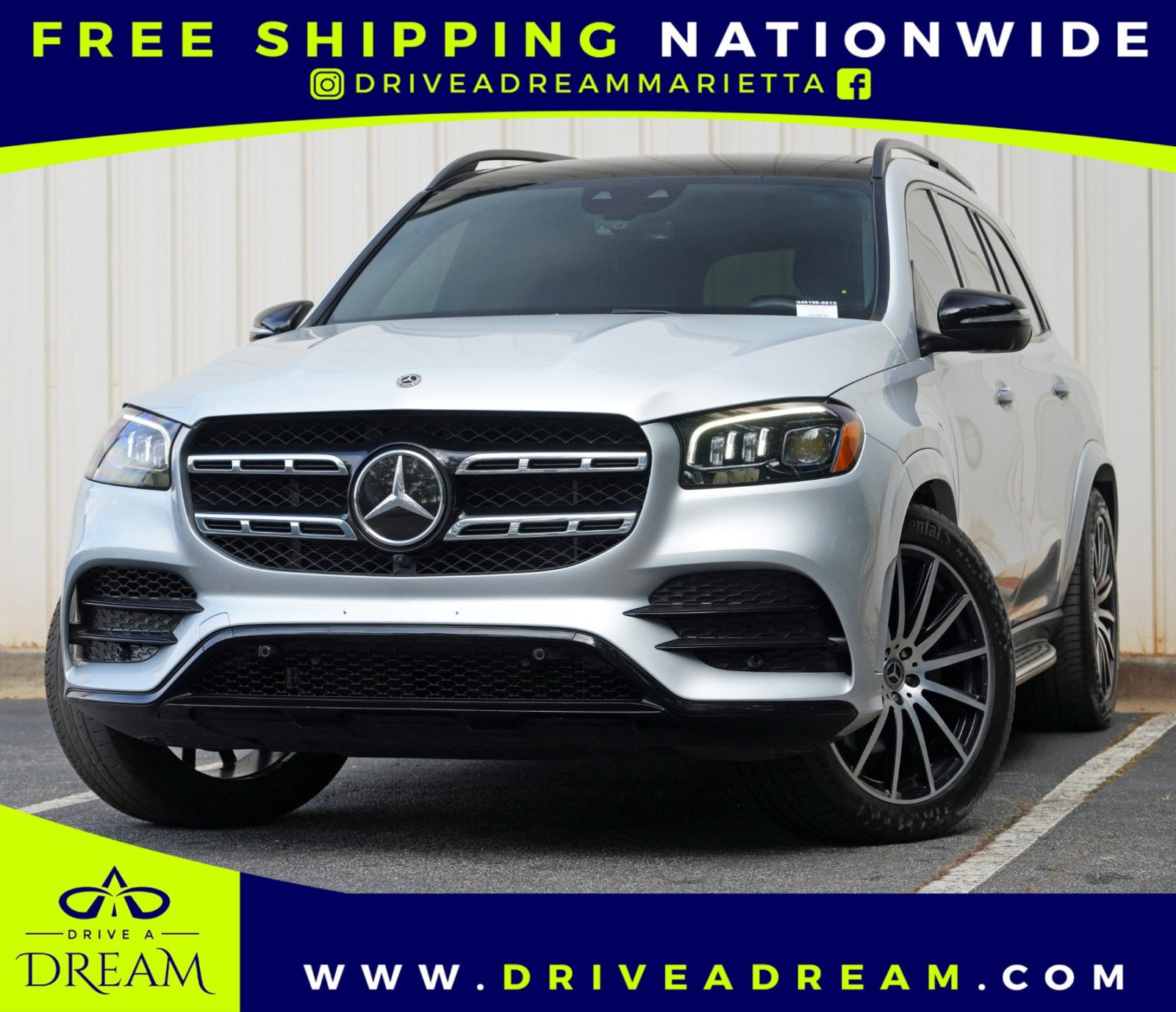 Used 2021 Mercedes-Benz GLS 580 4MATIC image 1