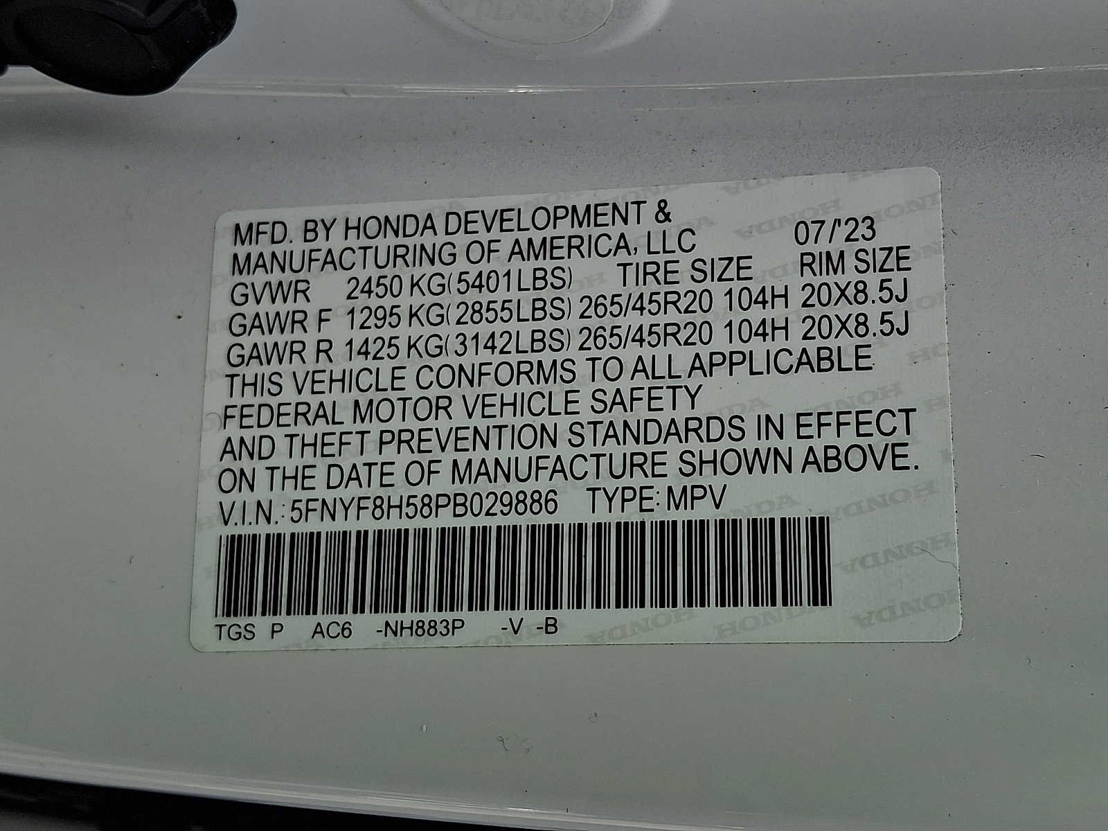 Used 2023 Honda Passport EX-L image 30