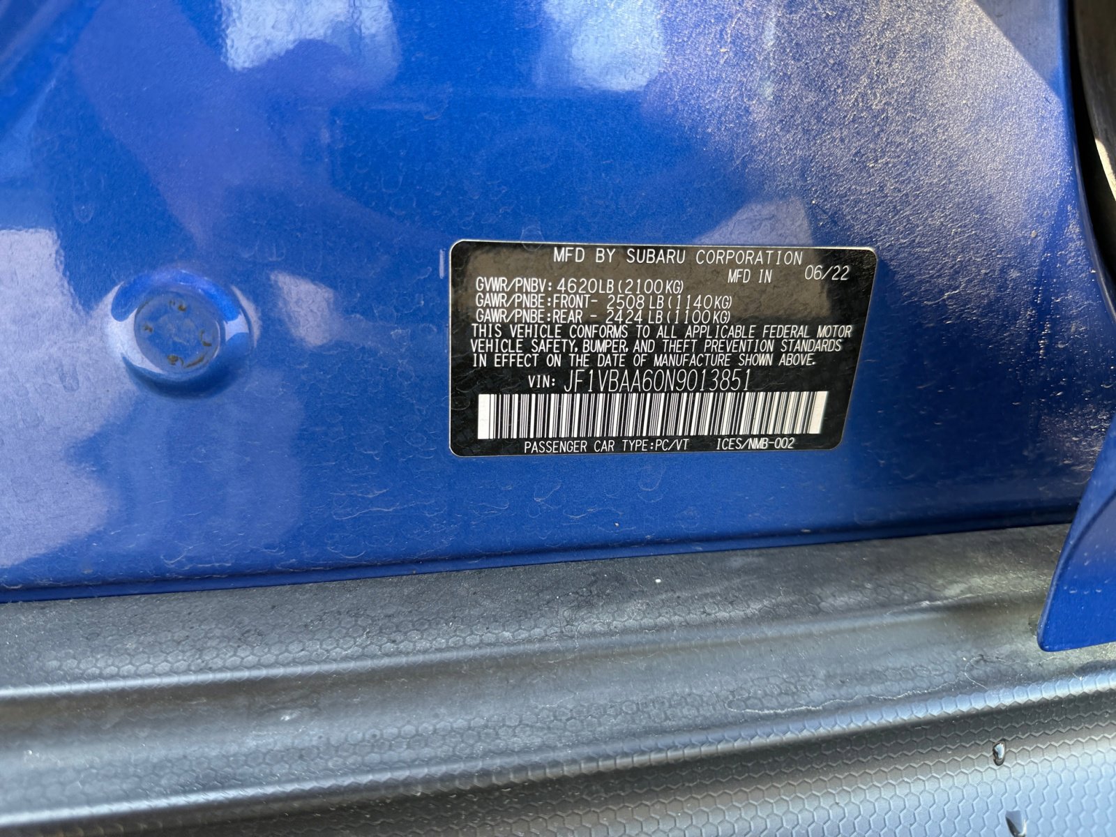 Used 2022 Subaru WRX image 25