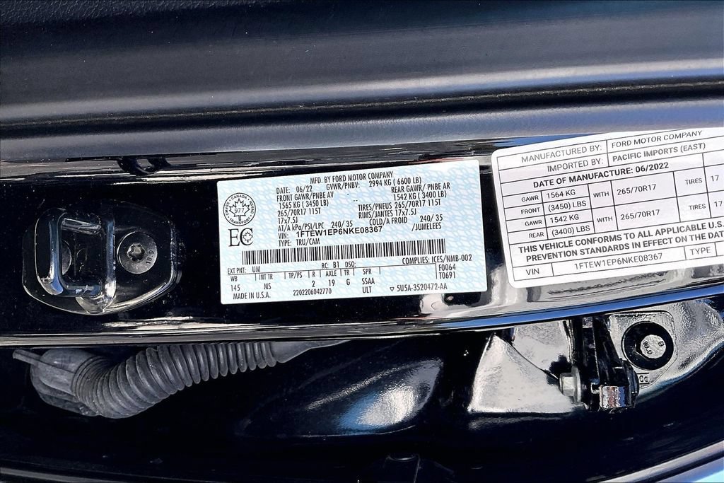 Used 2022 Ford F150 XLT AWD/4WD image 20