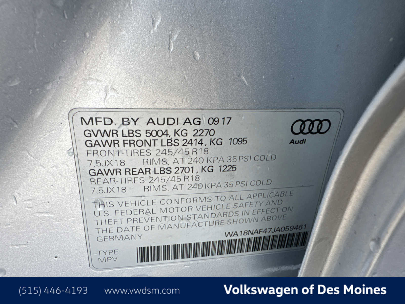 Used 2018 Audi A4 2.0T allroad Premium Plus AWD/4WD image 21