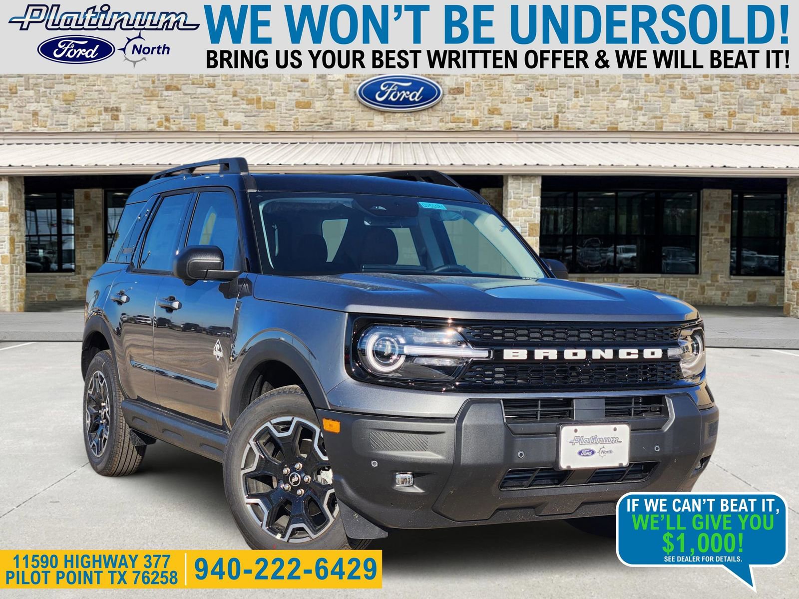 New 2025 Ford Bronco Sport Outer Banks w/ Outer Banks Tech Package+