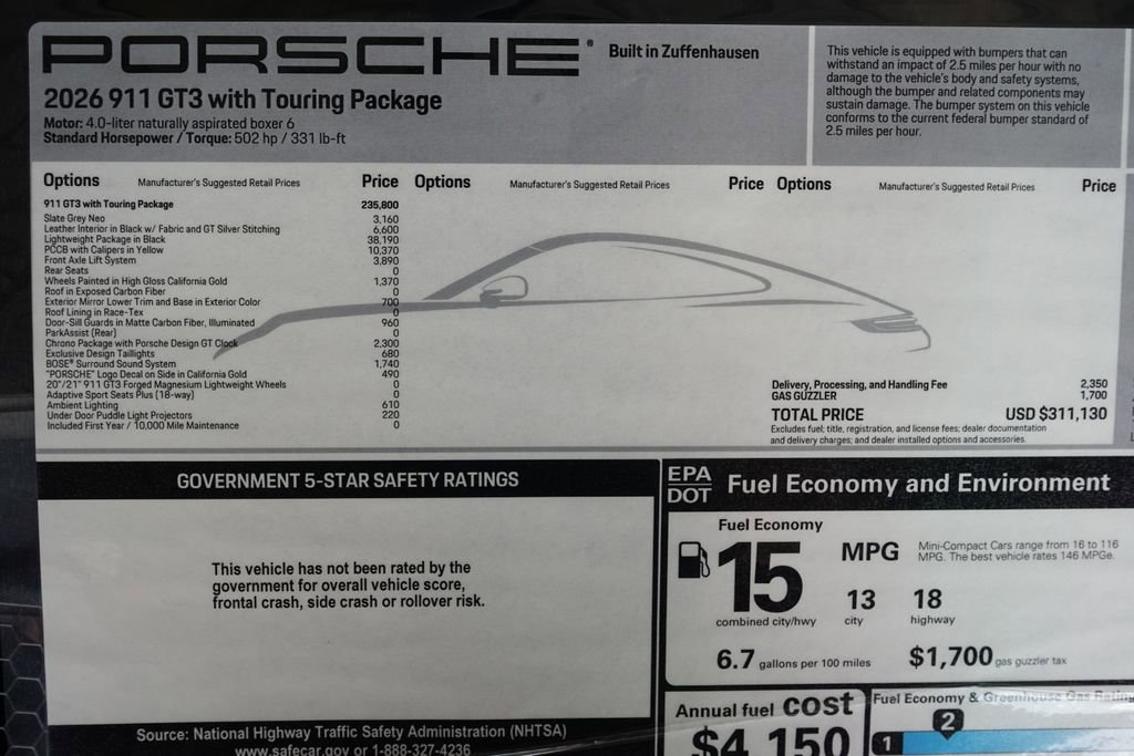 Used 2026 Porsche 911 GT3 image 37