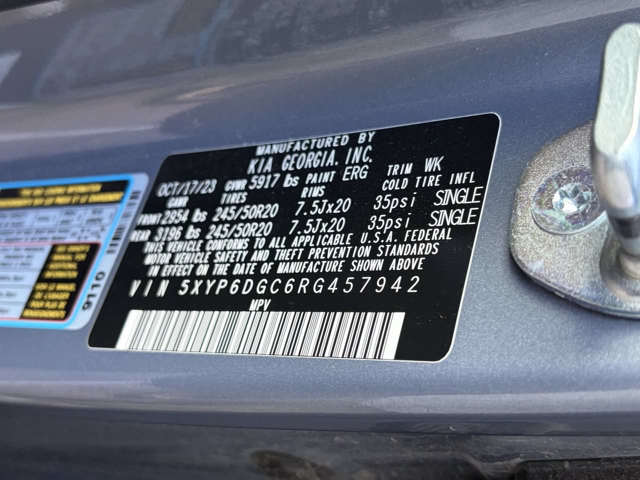Used 2024 Kia Telluride S w/ S Sunroof Package AWD/4WD image 15