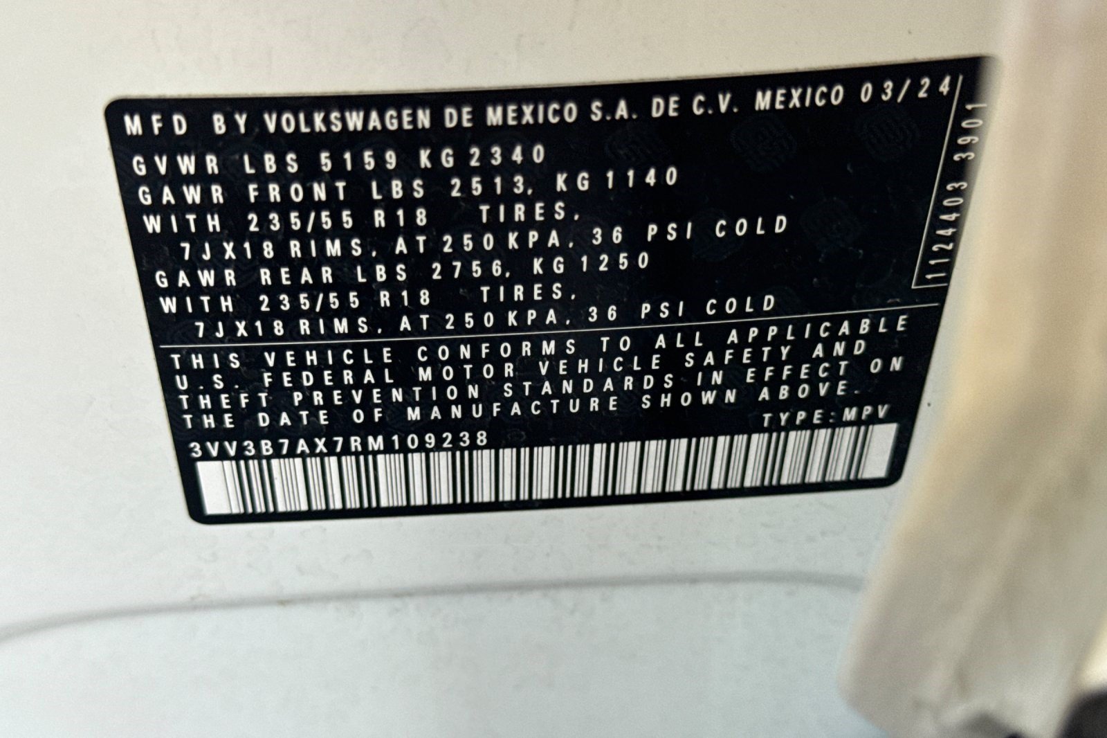 Used 2024 Volkswagen Tiguan SE FWD image 27