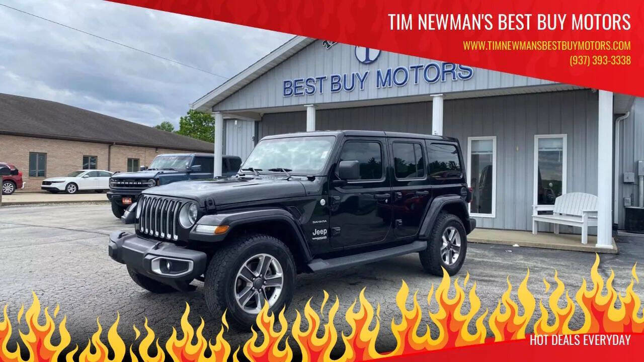 Used 2018 Jeep Wrangler Unlimited Sahara image 1