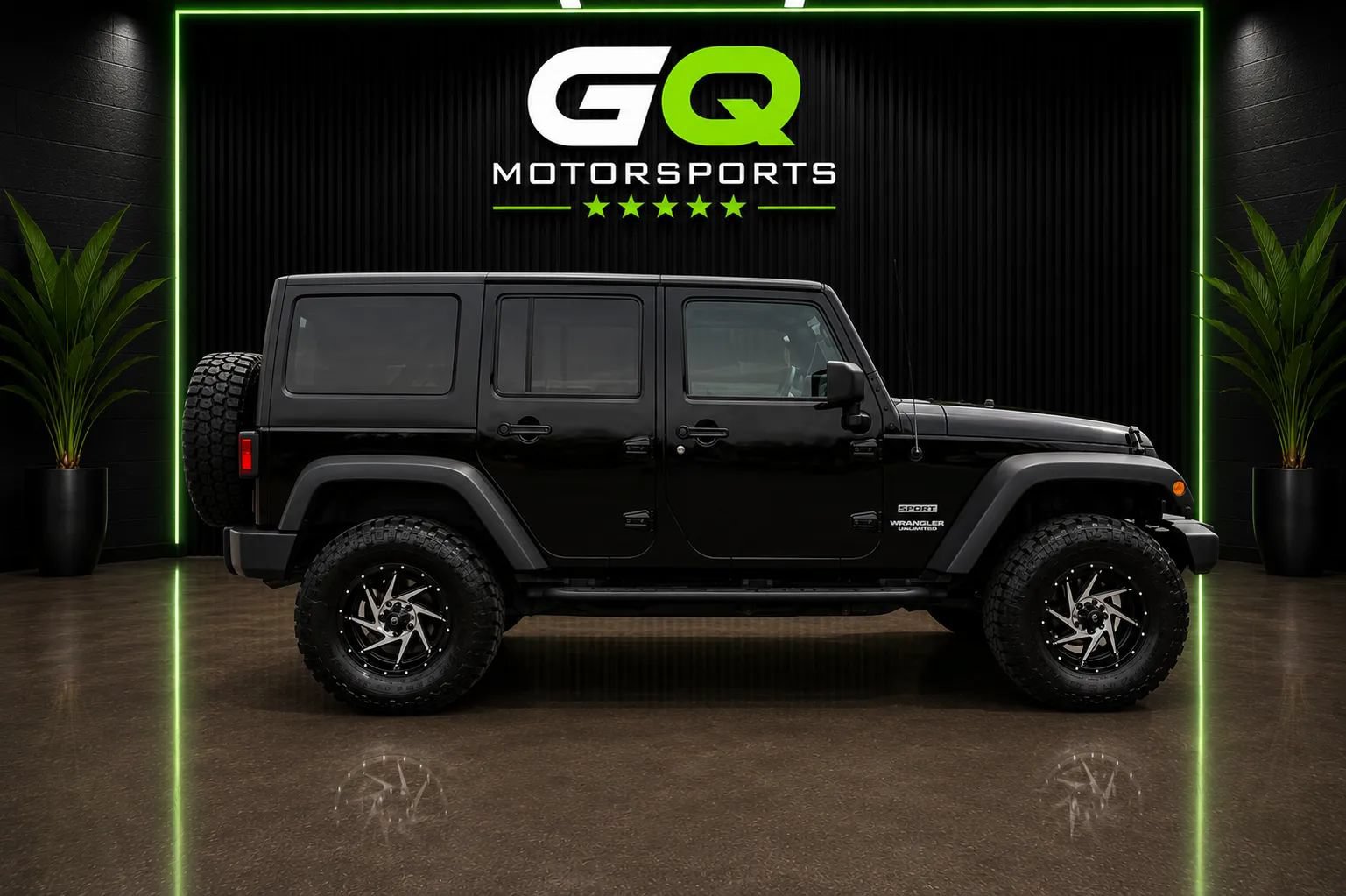 Used 2017 Jeep Wrangler Unlimited Sport w/ Connectivity Group AWD/4WD image 8