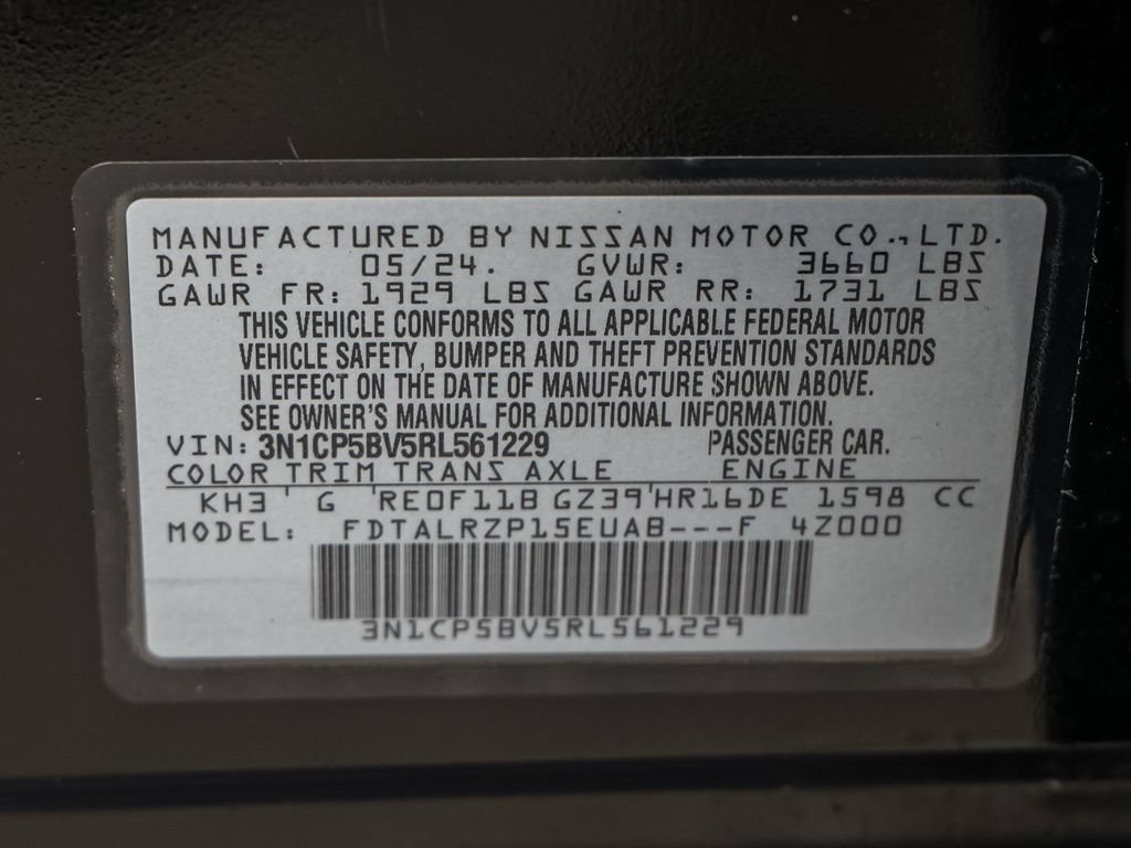 Used 2024 Nissan Kicks S FWD image 33